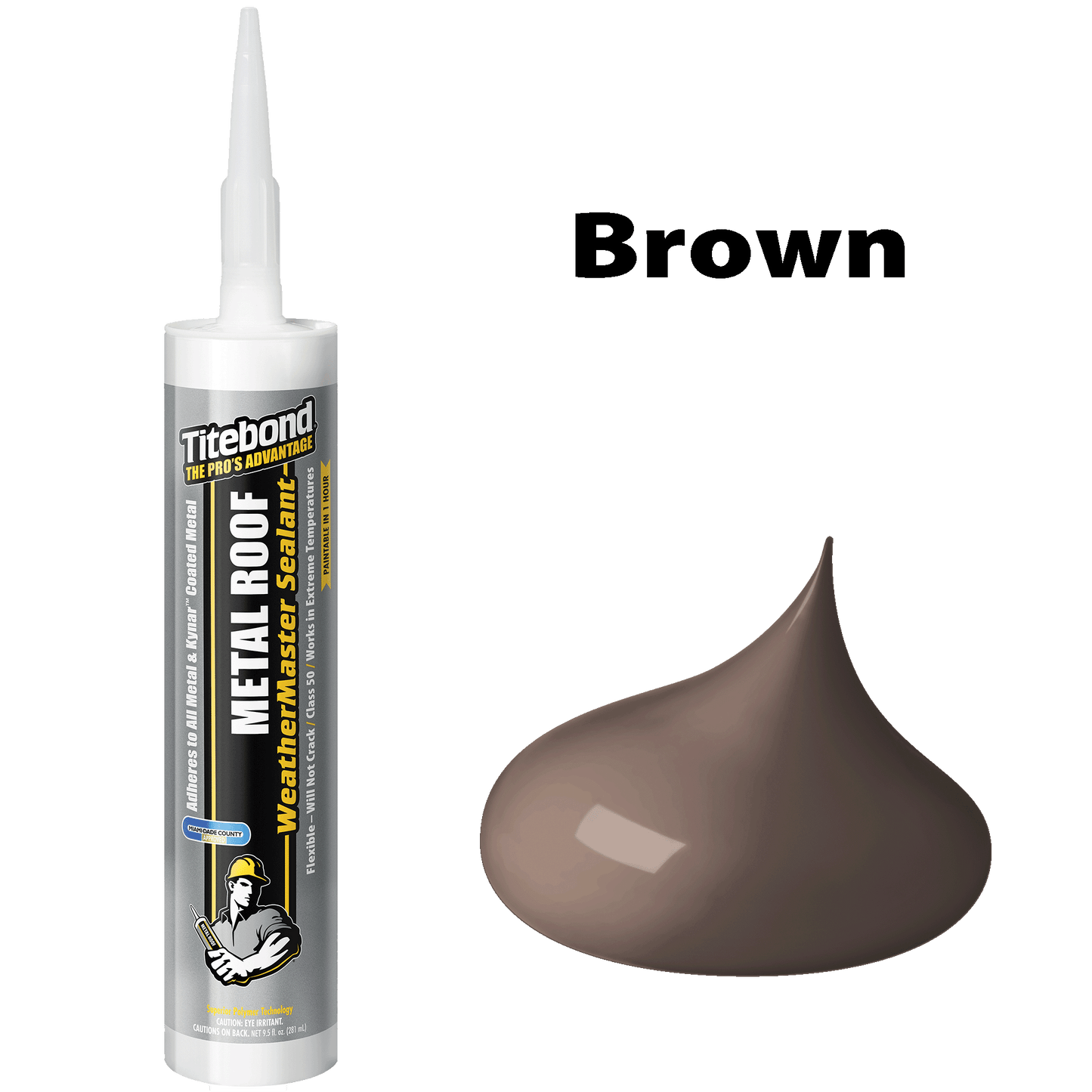 Metal Roof Sealant 61131-Brown