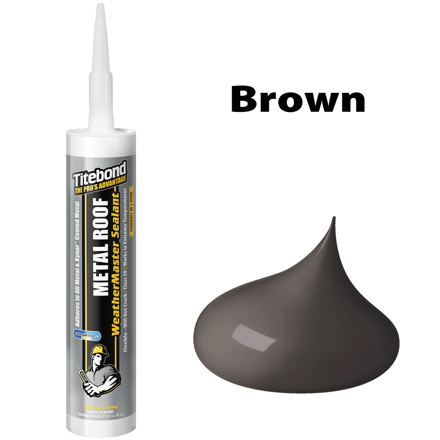 Metal Roof Sealant 61151-Brown