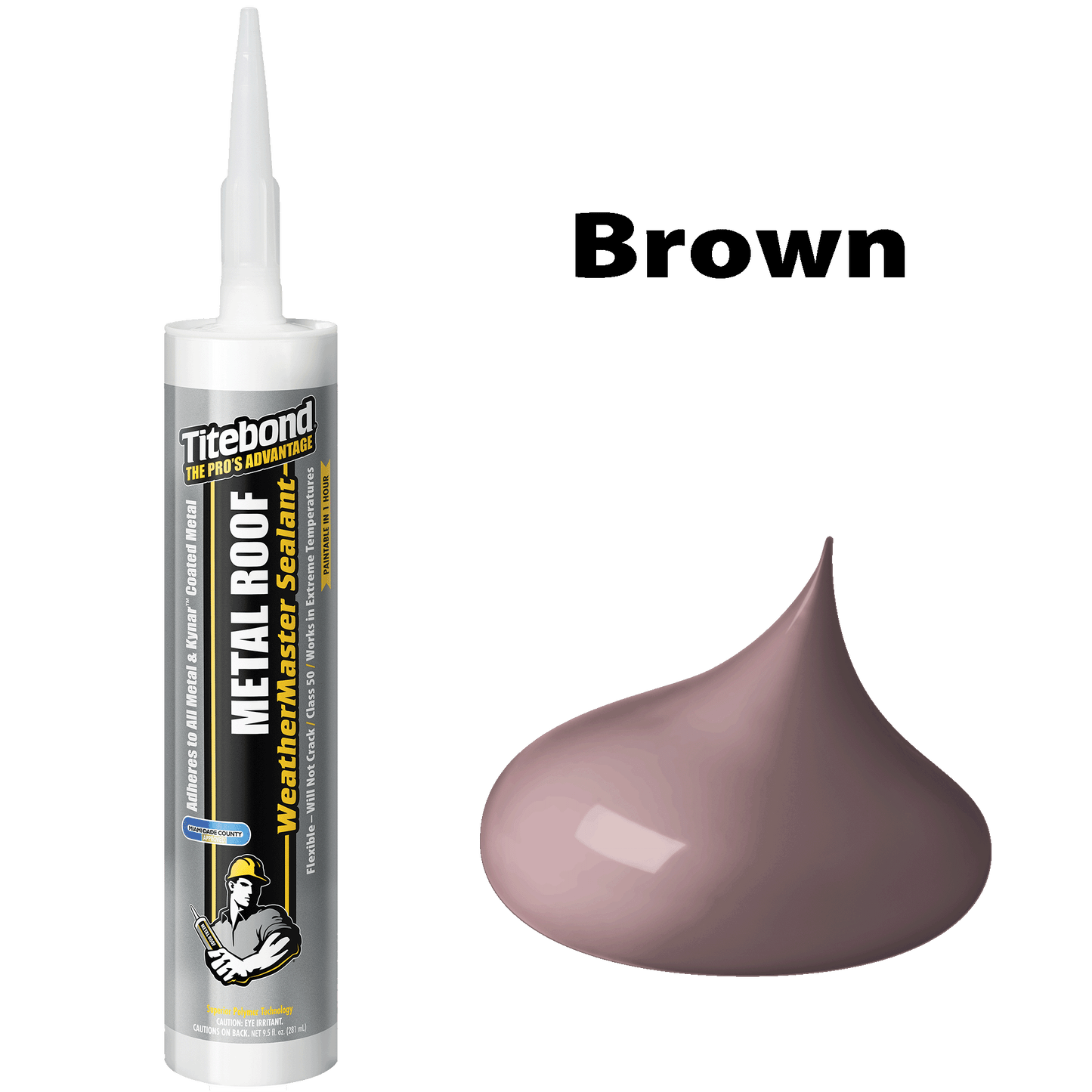 Metal Roof Sealant 61191-Brown