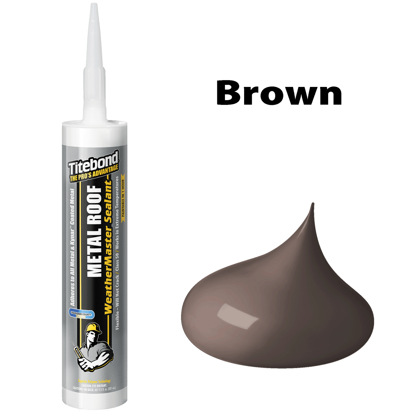 Metal Roof Sealant 61201-Brown