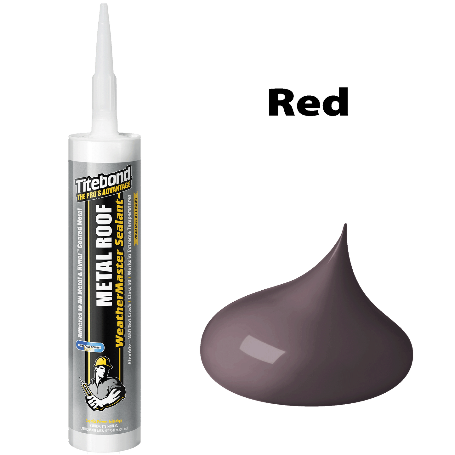 Metal Roof Sealant 61521-Red