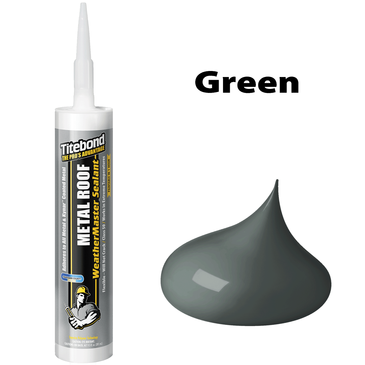 Metal Roof Sealant 61761-Green