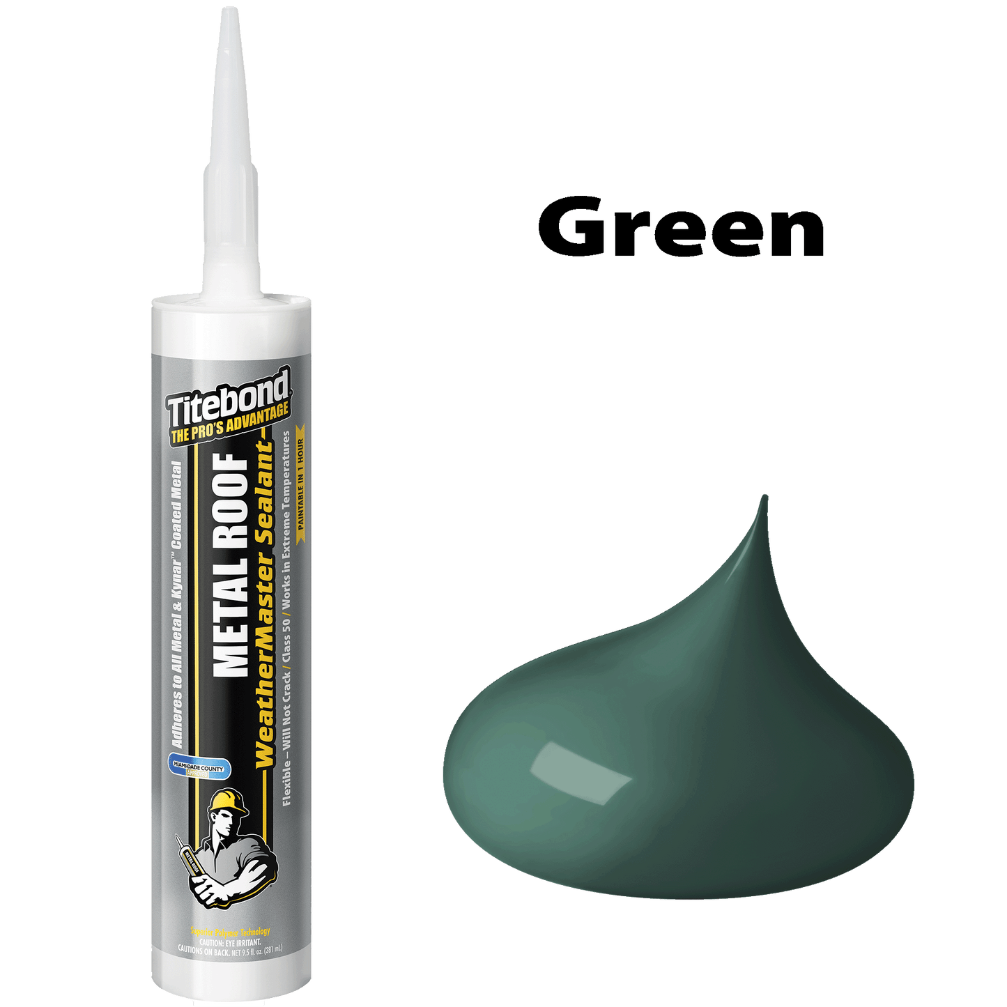 Metal Roof Sealant 61771-Green