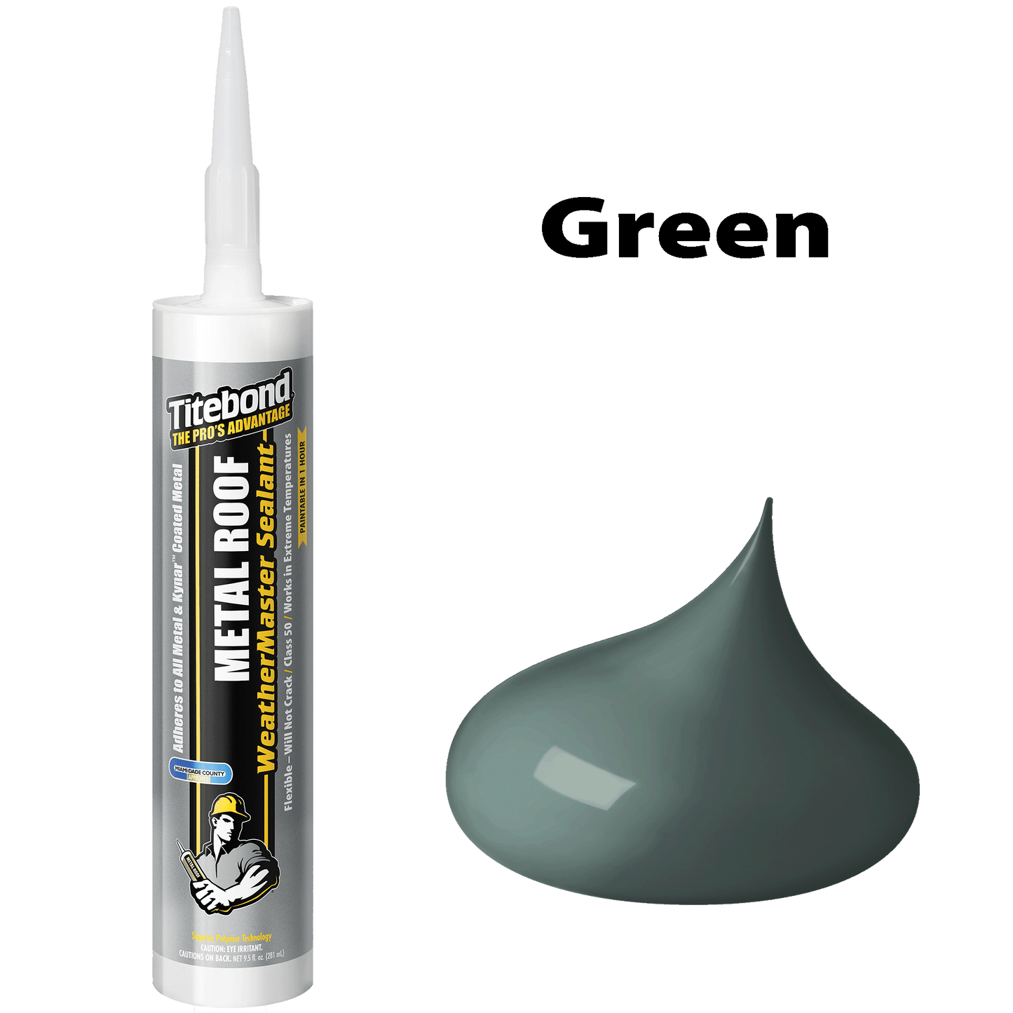 Metal Roof Sealant 61821-Green