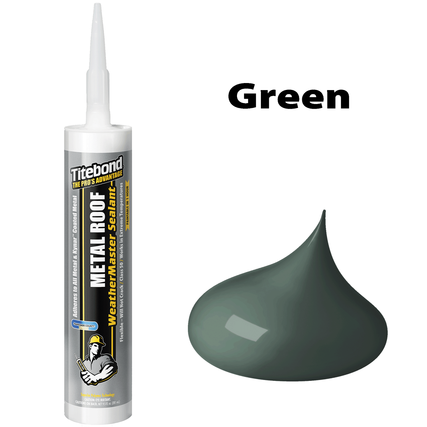 Metal Roof Sealant 61831-Green