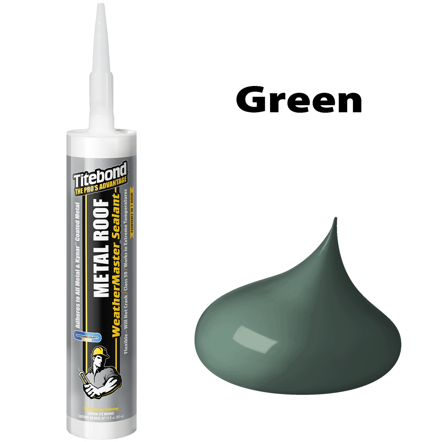 Metal Roof Sealant 61861-Green