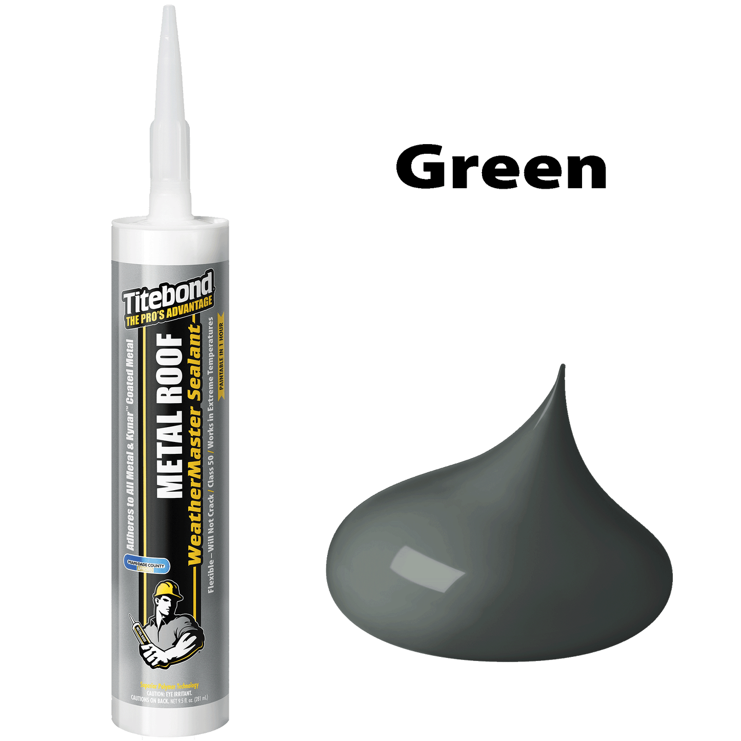 Metal Roof Sealant 61871-Green