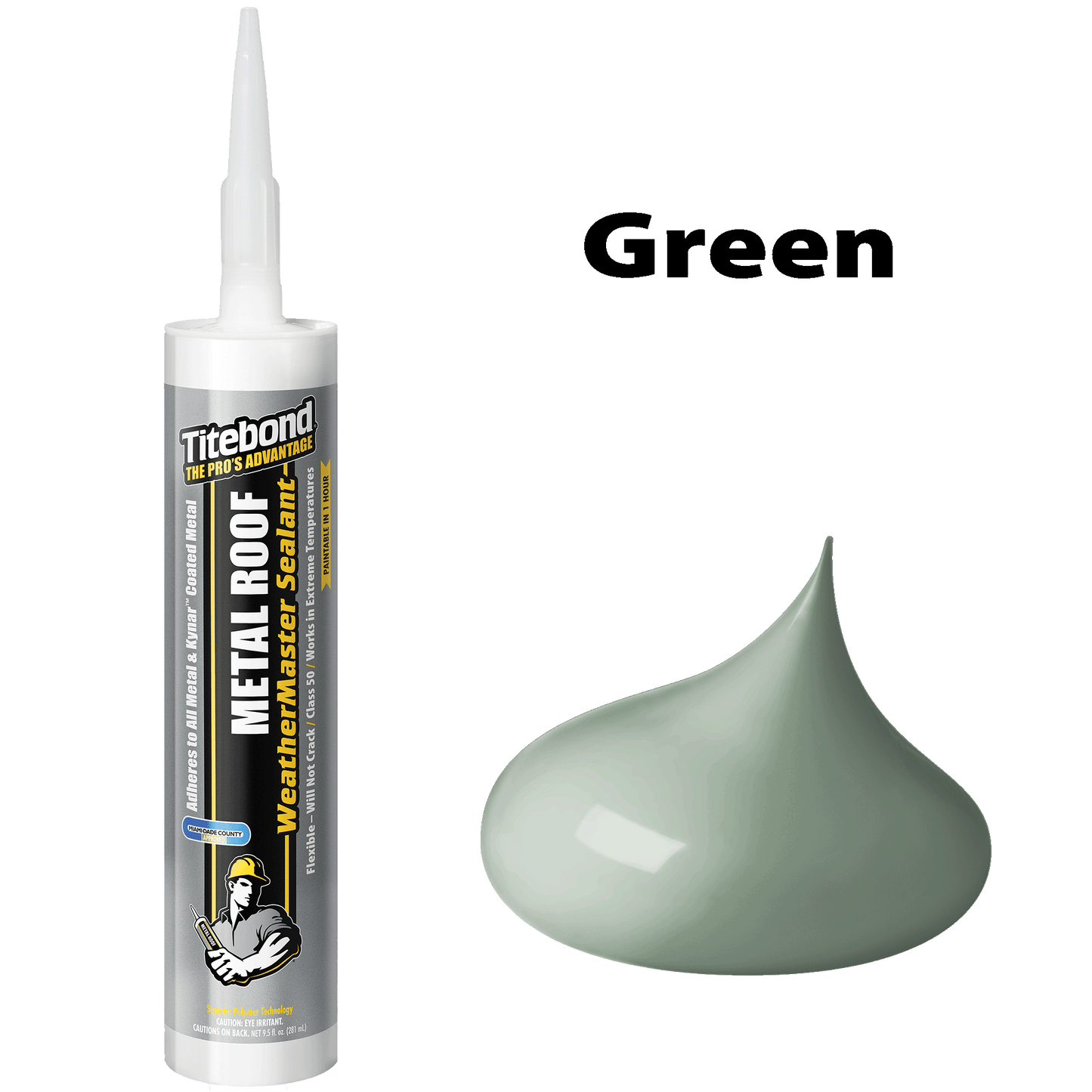Metal Roof Sealant 61891-Green