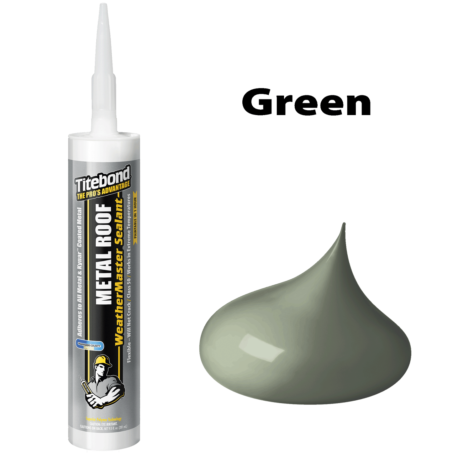 Metal Roof Sealant 61901-Green