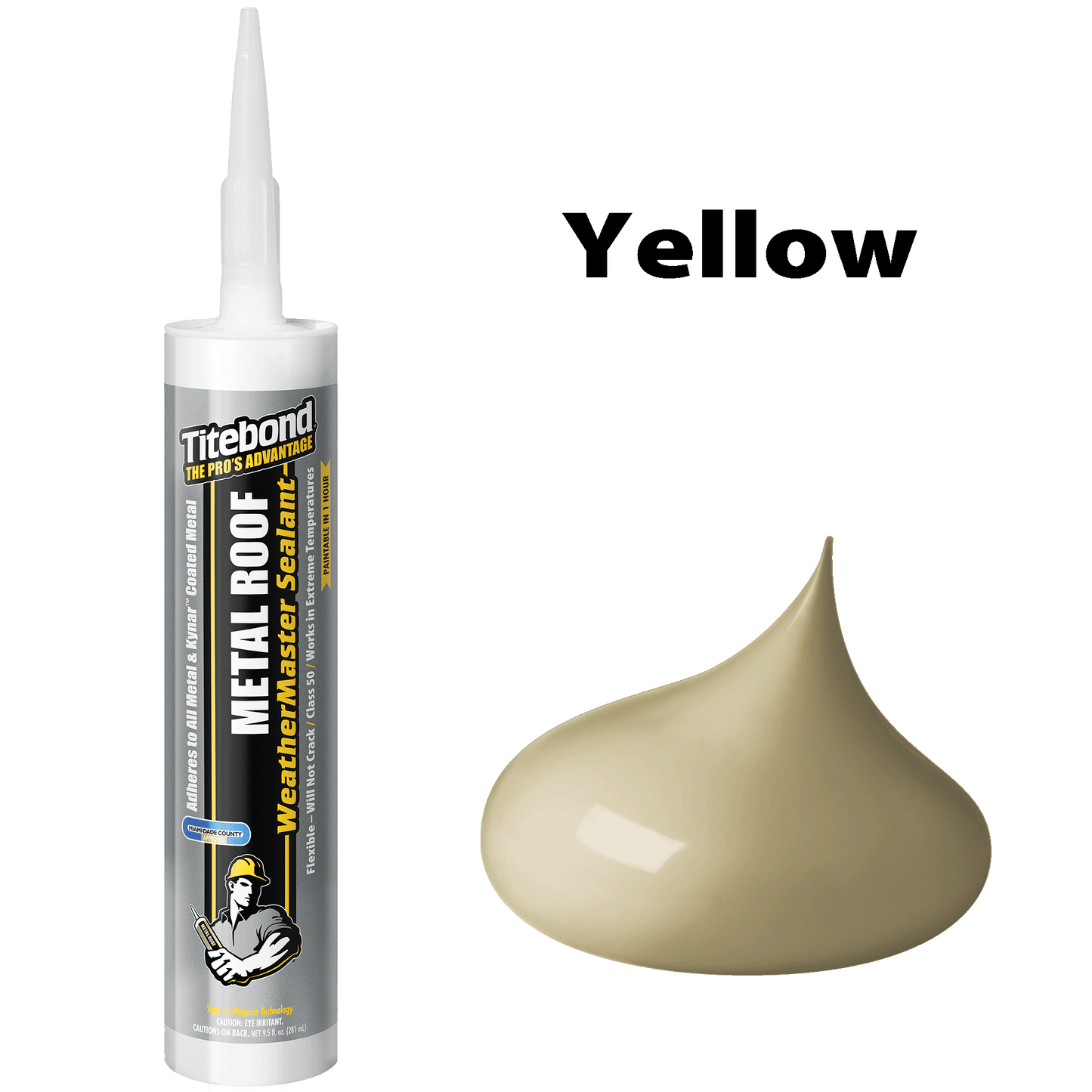 Metal Roof Sealant 61981-Yellow