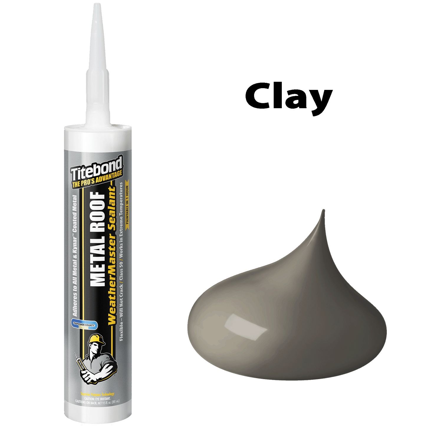 Metal Roof Sealant 62031-Clay