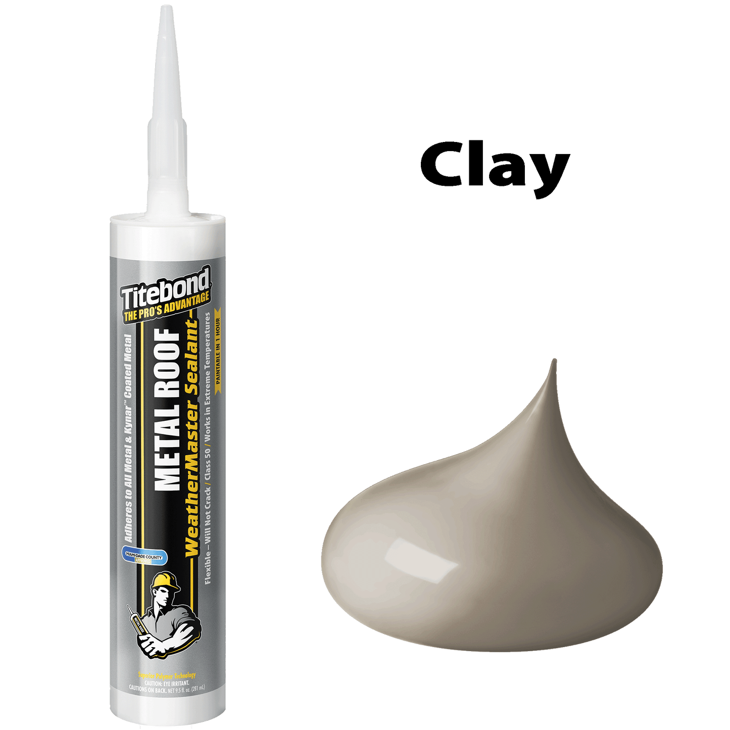 Metal Roof Sealant 62041-Clay