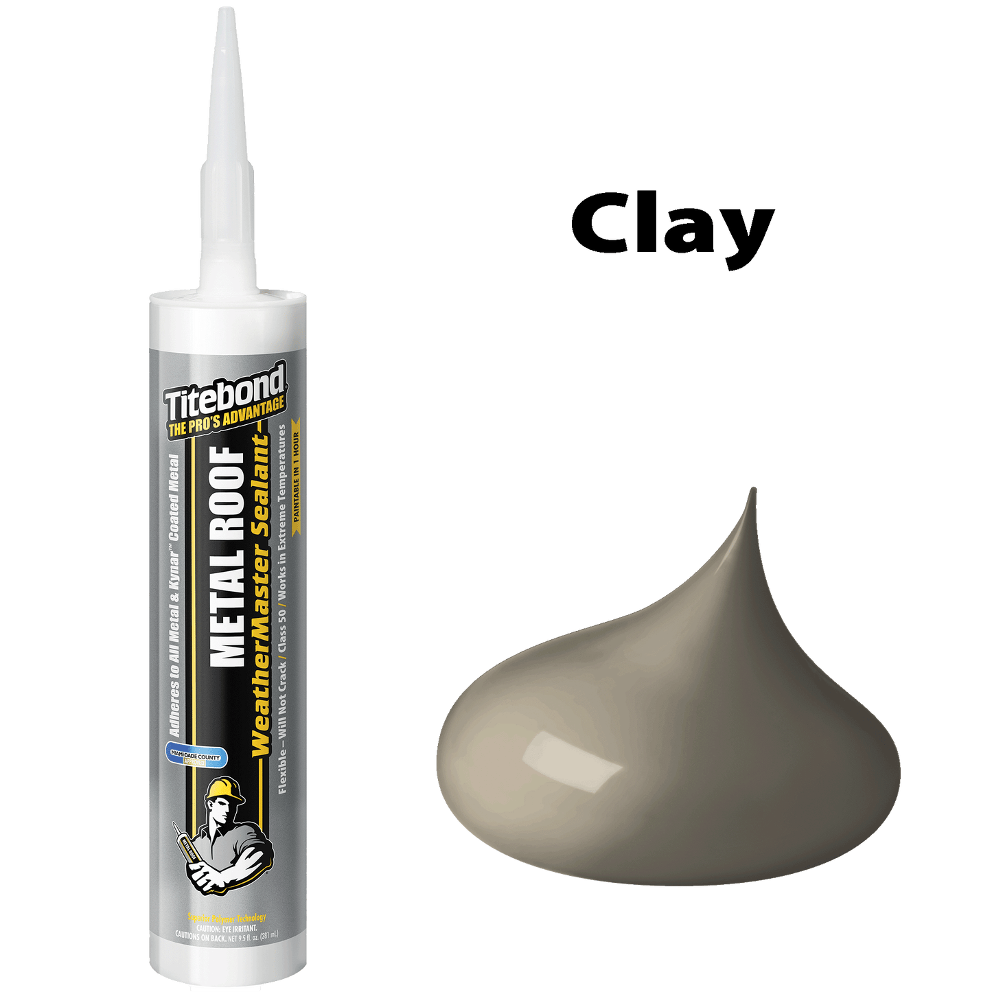 Metal Roof Sealant 62061-Clay