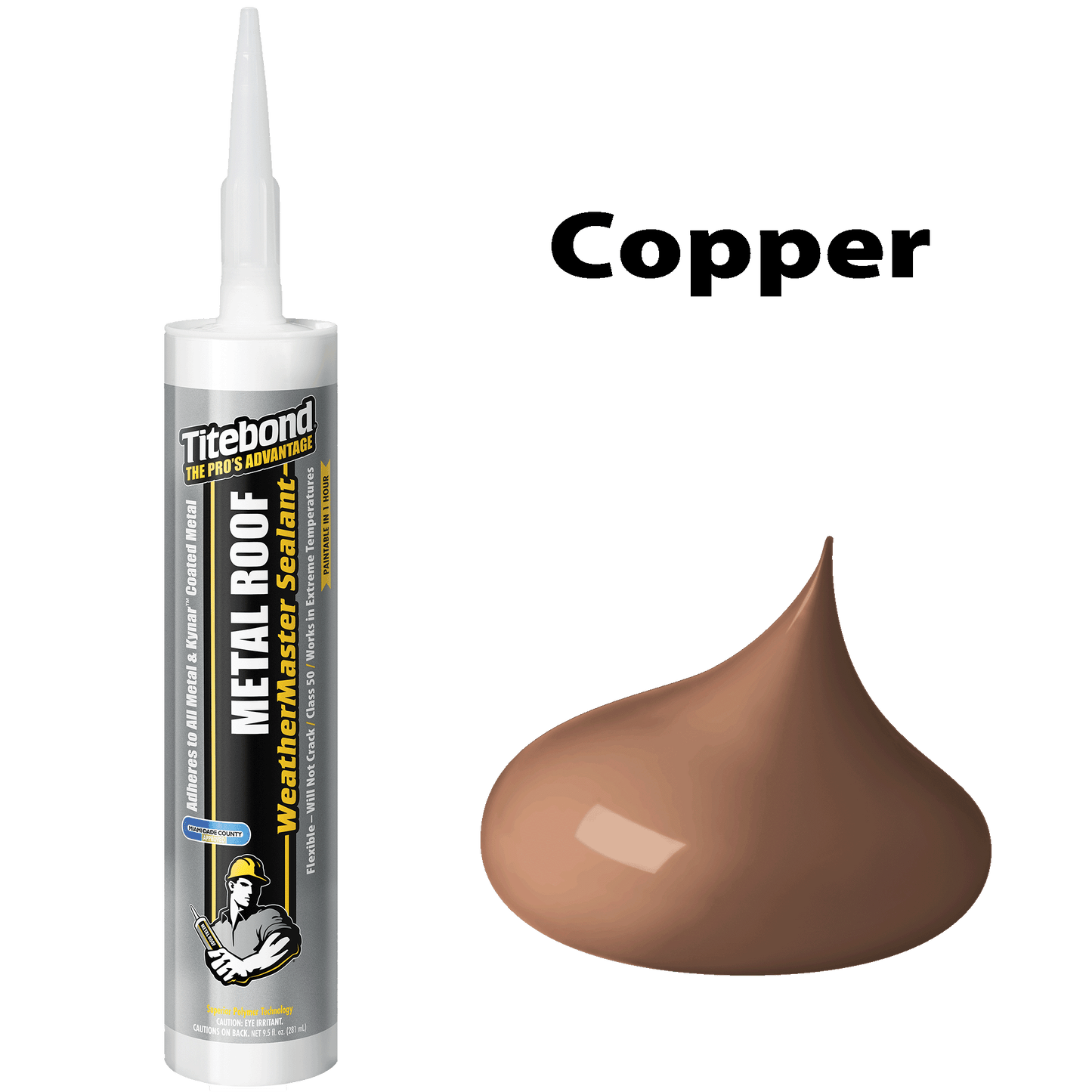 Metal Roof Sealant 62621-Copper