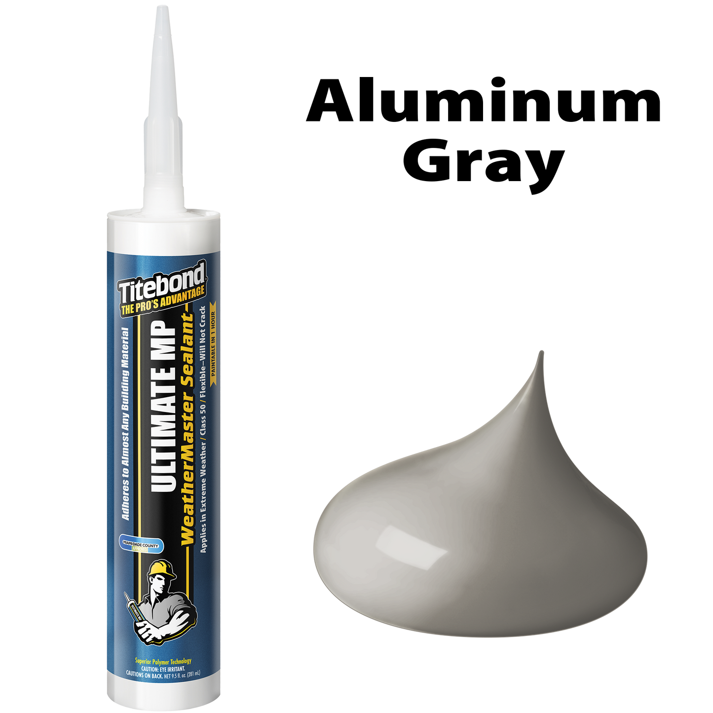 Ultimate MP Sealant 71052- Sausage Aluminum Gray