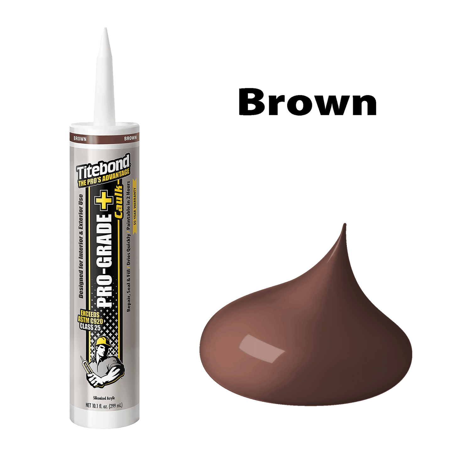 Titebond Pro Grade + Plus (Exterior & Interior) 8421-Brown