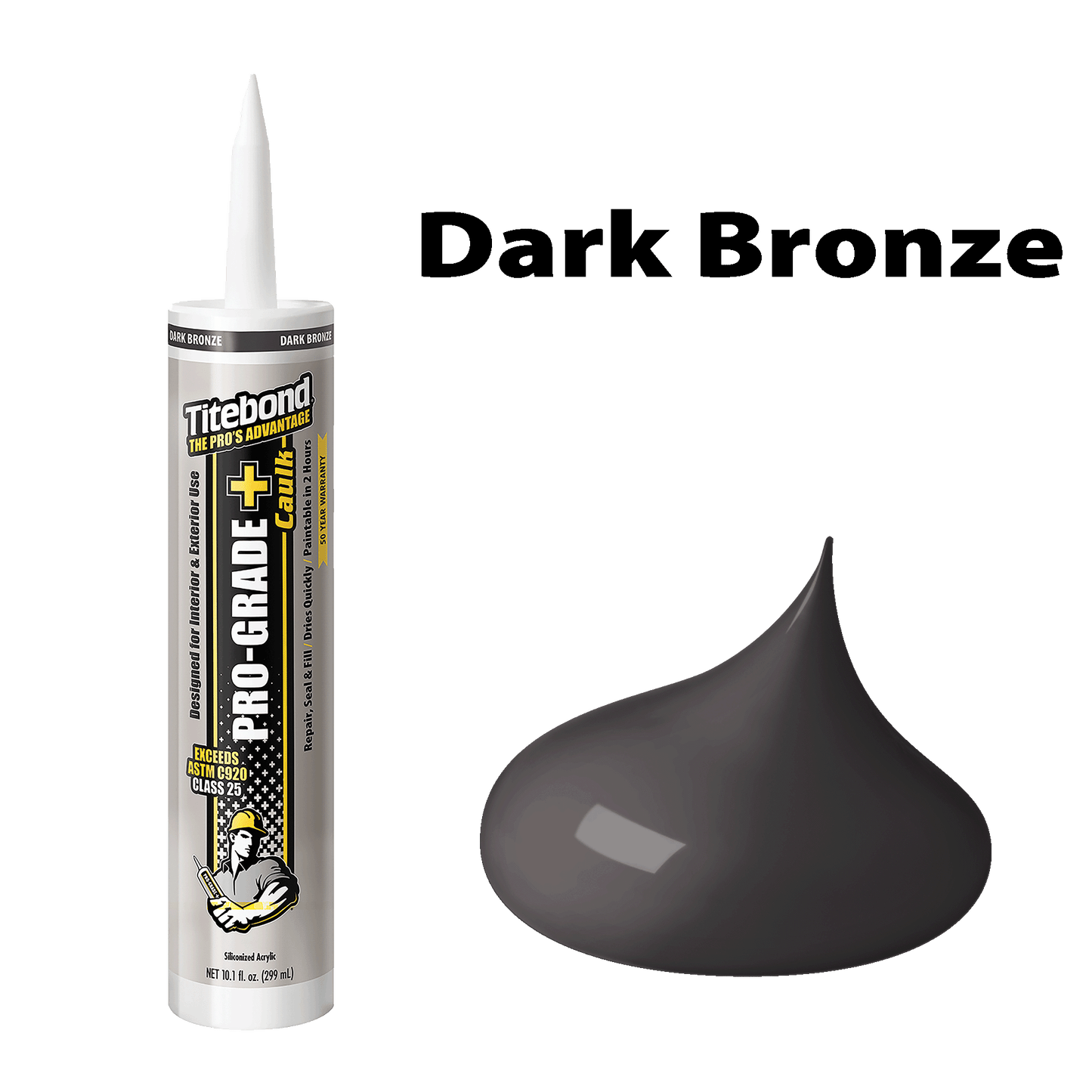 Titebond Pro Grade + Plus (Exterior & Interior) 8481-Dark Bronze