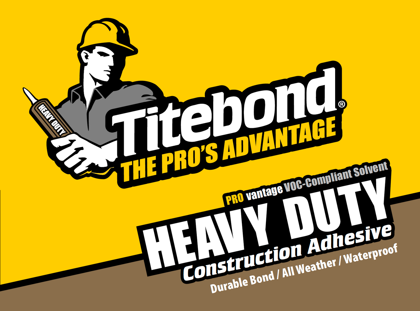 Titebond Provantage Heavy Duty Construction Adhesive 5251-Tan