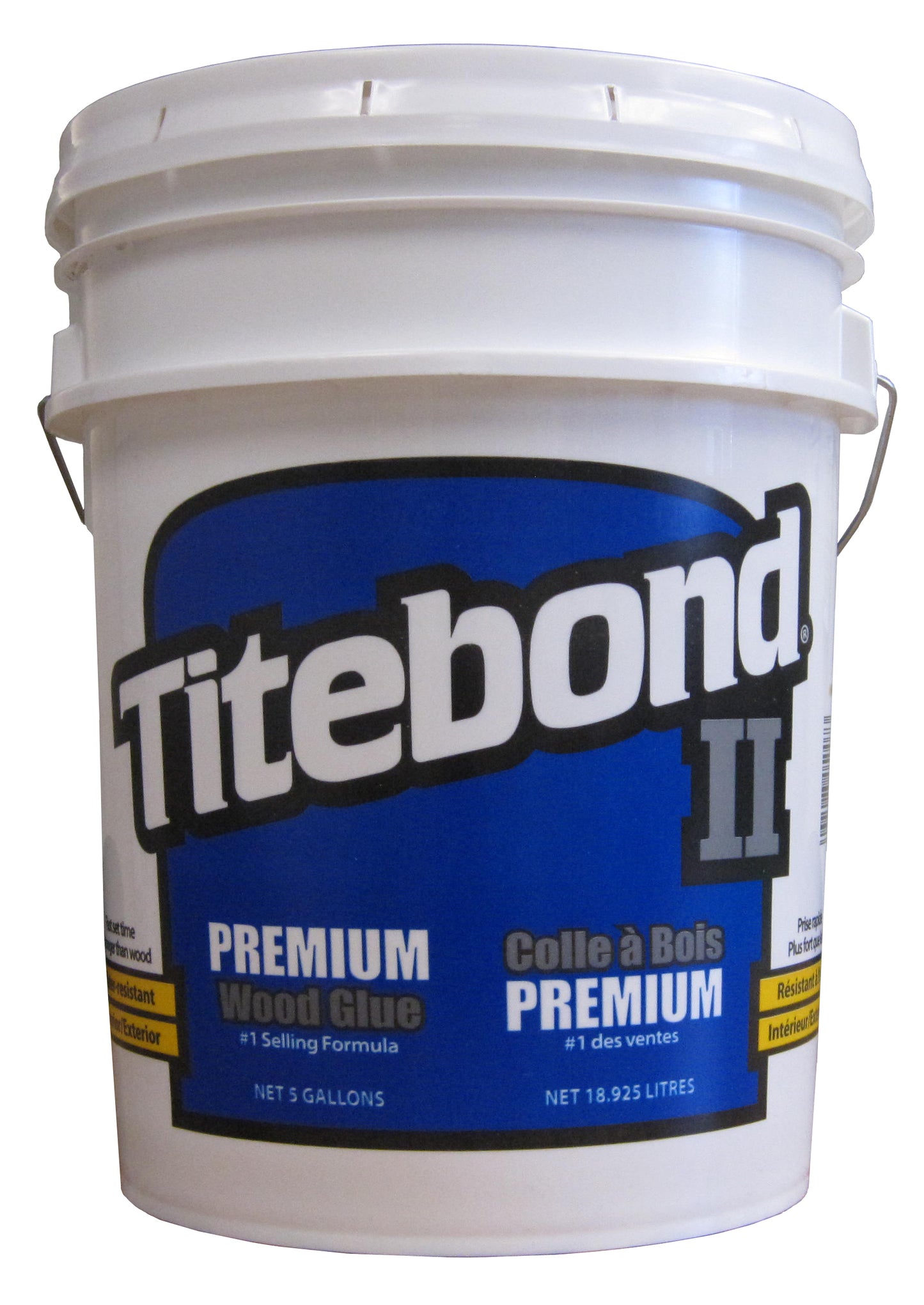 Titebond II Premium Wood Glue 5007-Yellow 5 gal Pail