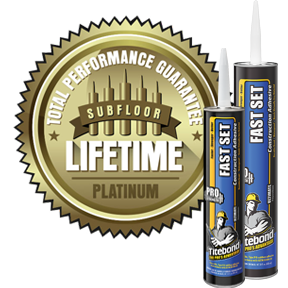 Titebond Fast Set Polyurethane Construction Adhesive 4221-Brown 12pack 10oz