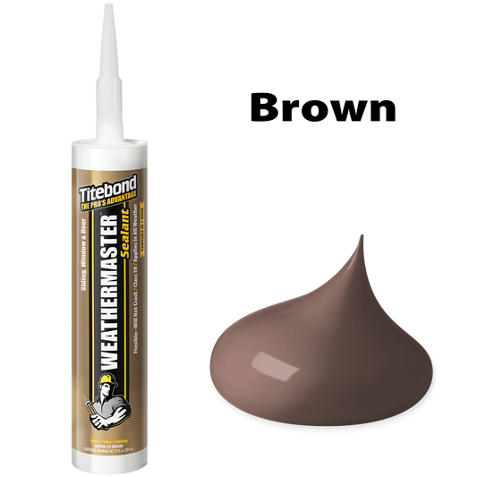 WeatherMaster 44381 Colored Sealant - Brown