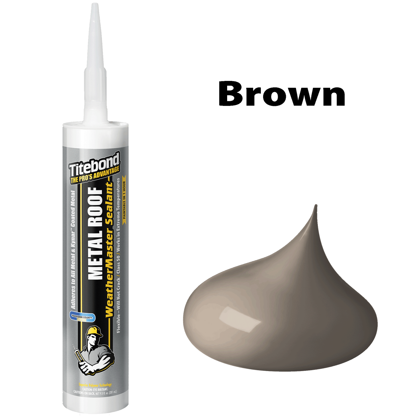 Metal Roof Sealant 62631-Brown