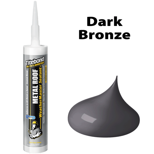 Metal Roof Sealant 63082- Dark Bronze Sausage Tubes