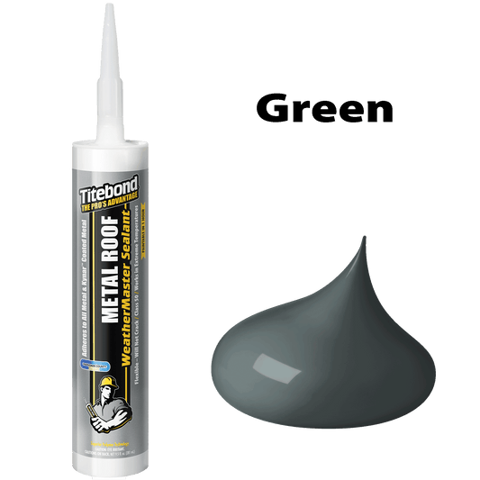 Metal Roof Sealant 63102- Green Sausage Tubes