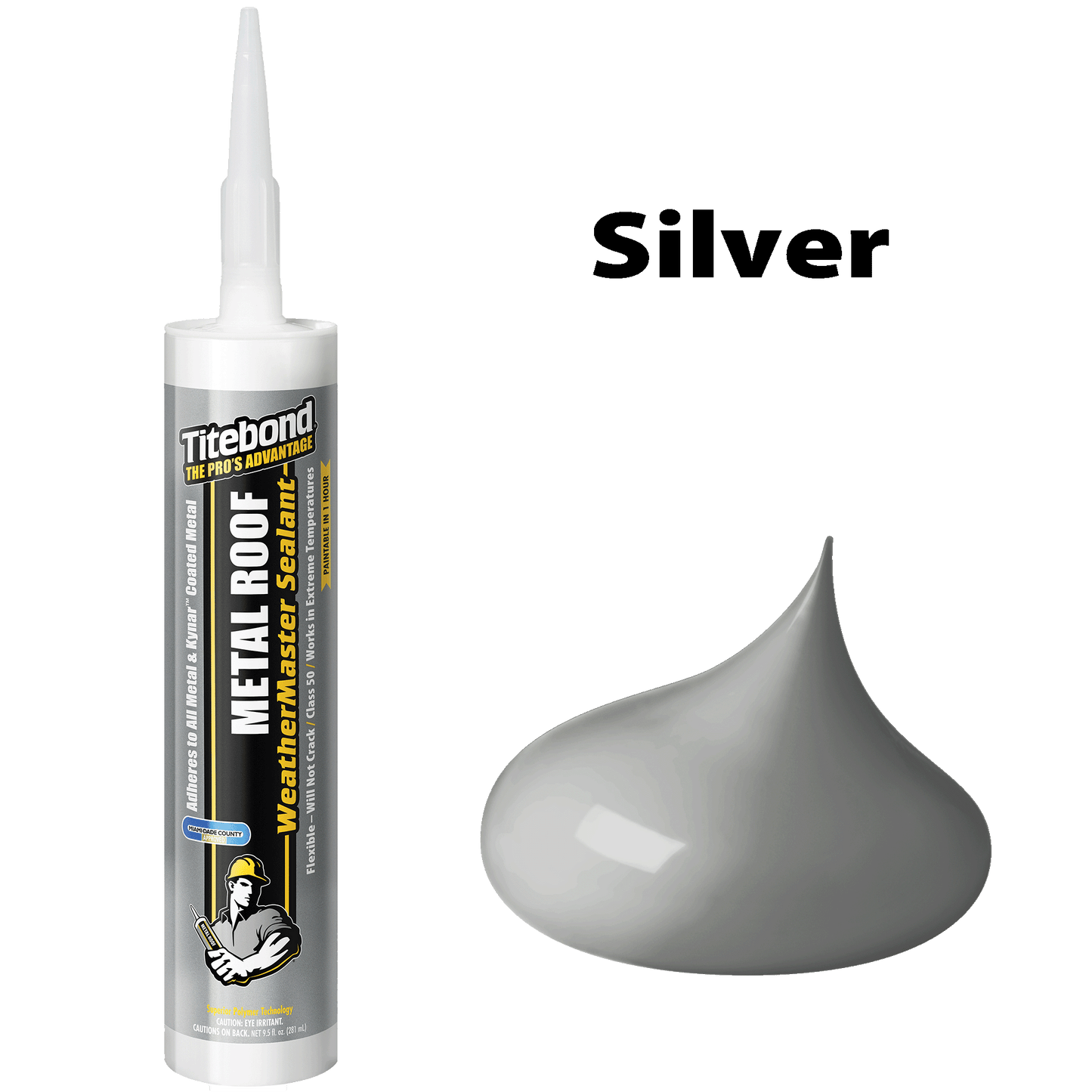 Metal Roof Sealant 63132- Silver Sausage Tubes