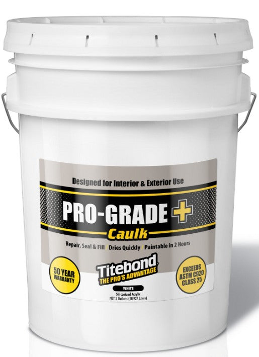 Titebond Pro Grade + Plus (Exterior & Interior) 8407-White 5gal pail